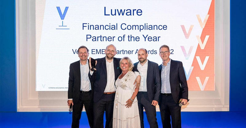 Luware Wins Verint Financial Compliance Partner of the Year Award
