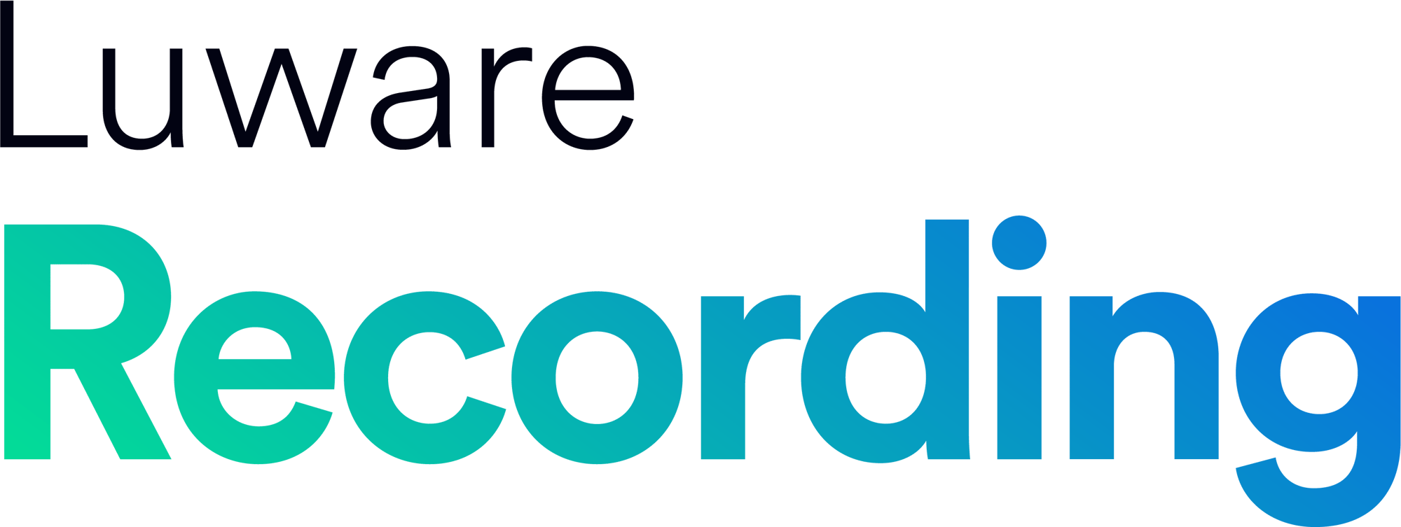 Luware Recording