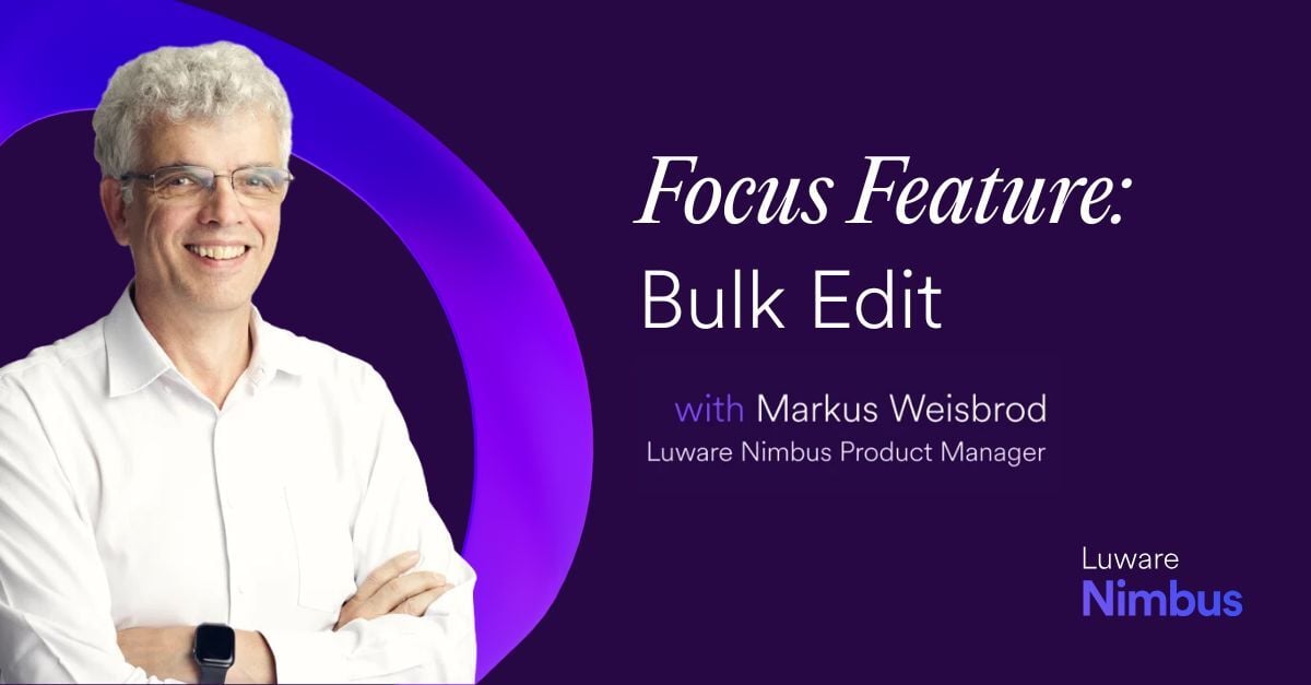 Focus Feature: Bulk Edit